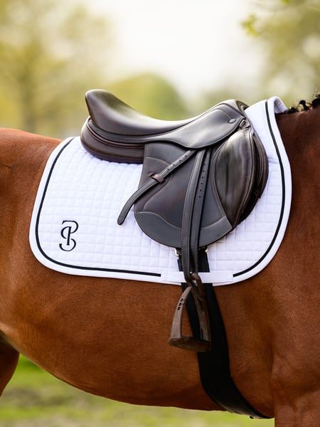 PS OF SWEDEN - Saddle Pad Jump Elite White