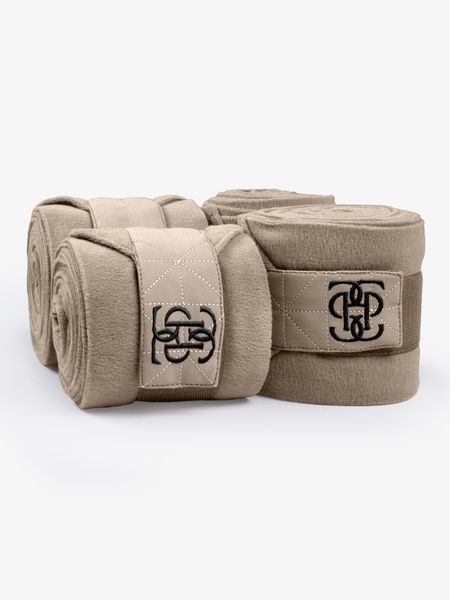 PS OF SWEDEN - Diamond Quilt Polo Latte