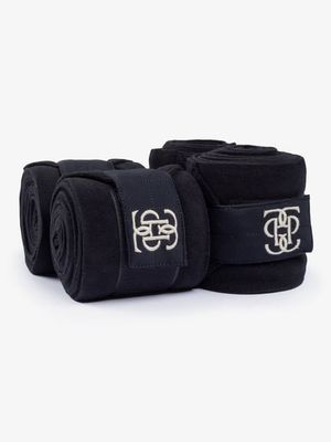 PS OF SWEDEN - Polo Diamond Quilt Noir