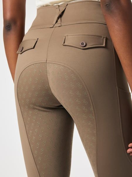 PS OF SWEDEN - Katja FG Riding Tights Dark Truffle