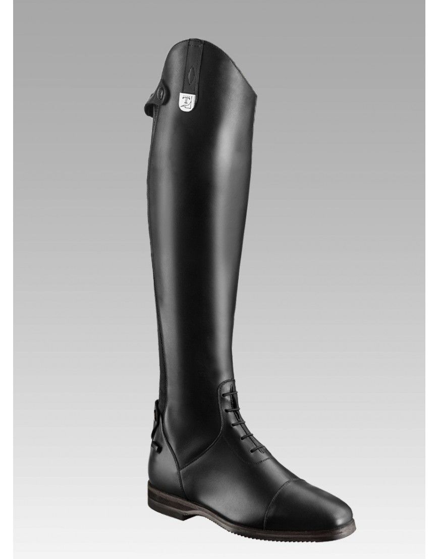 TUCCI TIME - Galileo Tall Boot, Size: 37D, Color: Noir