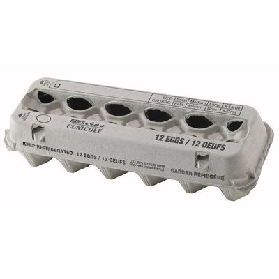 RANCH CUNICOLE - Egg crate, Format: Paquet de 150x (Régulier)