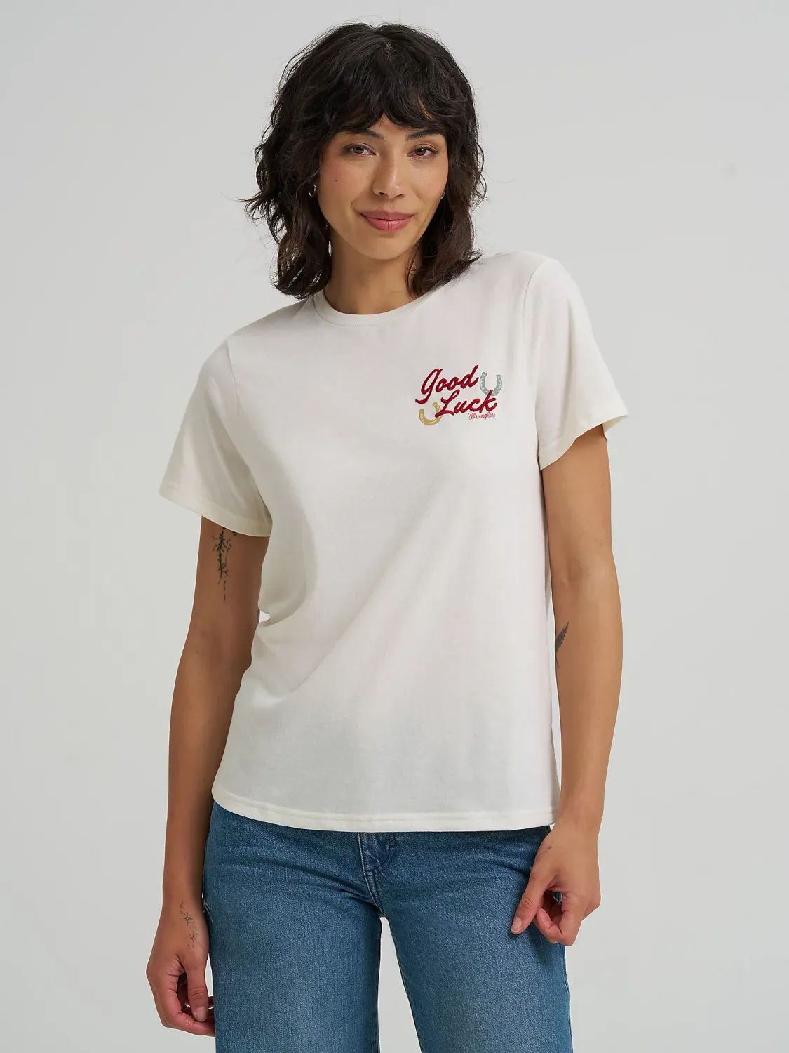 WRANGLER - Good Luck Western Graphic Reg Fit Tee