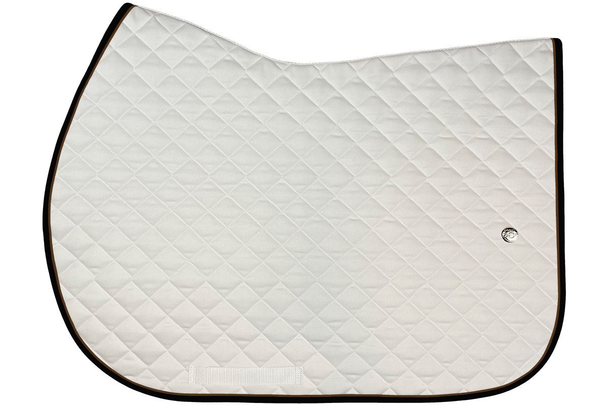 OGILVY EQUESTRIAN - Jumper Profil Pad White/Chocolate/Black