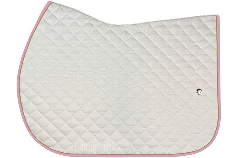 OGILVY EQUESTRIAN - Jumper Profil Pad White/Tan/Baby Pink