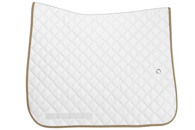 OGILVY EQUESTRIAN - Dressage Profil Pad Regular White/Tan