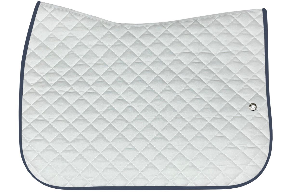 OGILVY EQUESTRIAN - Jump Baby Pad Blanc/Steel Blue