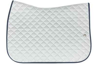 OGILVY EQUESTRIAN - Jump Baby Pad Blanc/Steel Blue