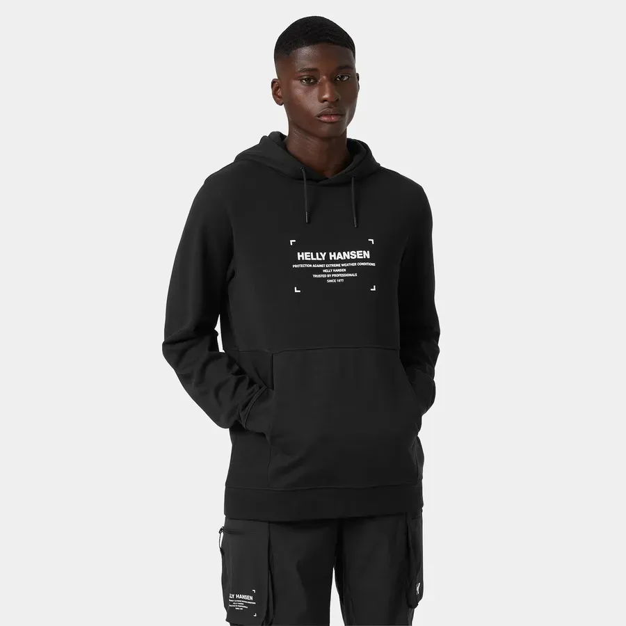 HELLY HANSEN - Hoodie Sweat Move Black