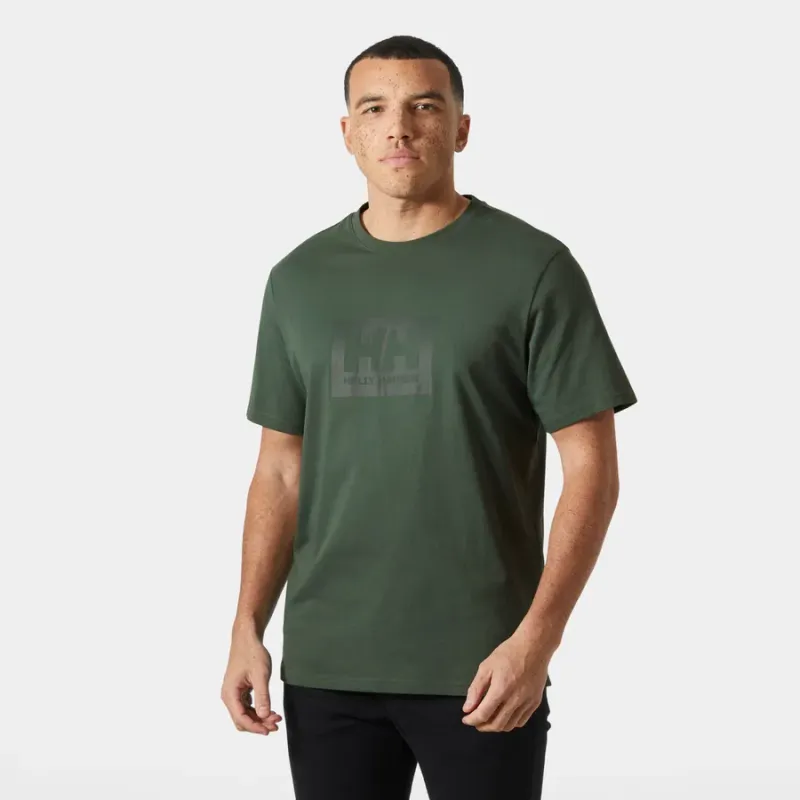 HELLY HANSEN - T-Shirt HH Box 2.0 Jungle Green