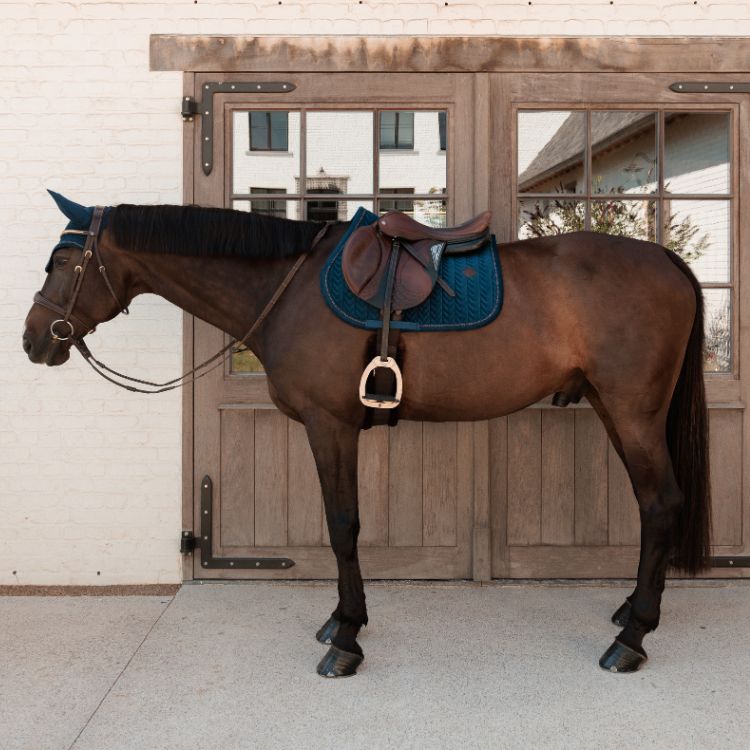 KENTUCKY HORSEWEAR - Saddle Pad Jumper Velvet Mini Pearls