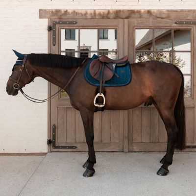 KENTUCKY HORSEWEAR - Saddle Pad Jumper Velvet Mini Pearls