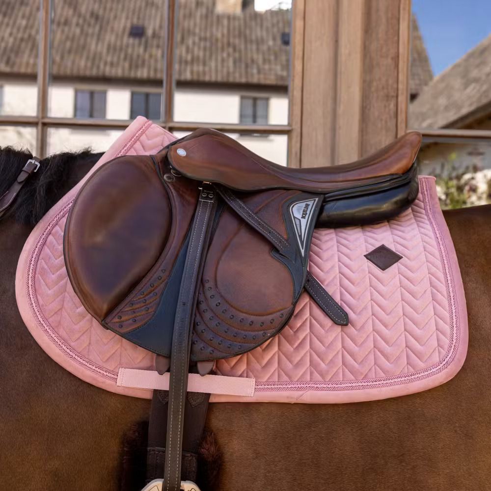KENTUCKY HORSEWEAR - Saddle Pad Jumper Velvet Mini Pearls