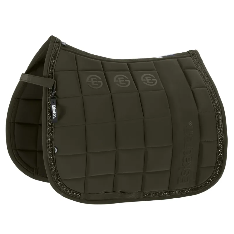 ESKADRON - Dressage Saddle Pad Dynamic Big Square Jewel Deep Green