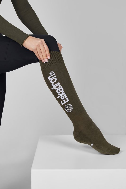 ESKADRON - Kneesocks Dynamic Deep Green