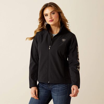 ARIAT - Southwest Print Logo Softshell Jacket