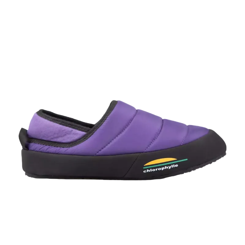 CHLOROPHYLLE - Ultraviolet Bivouac Mule Slippers