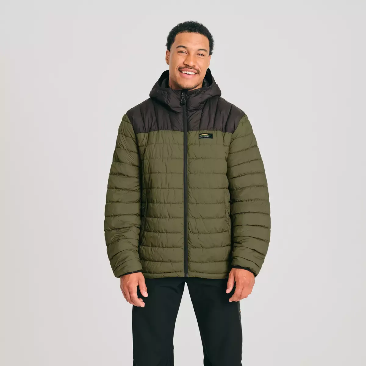 CHLOROPHYLLE - Olive Leaf Mid-Season Lytton Insulated Jacket