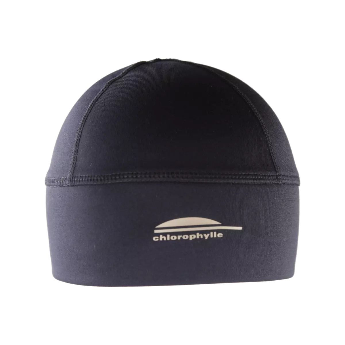 CHLOROPHYLLE - Pure Black Unisex Beanie Aerobic Tuque