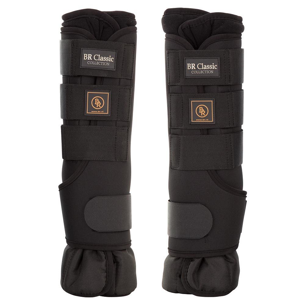 BR EQUESTRIAN - Stable Boots Classic Front Legs Black