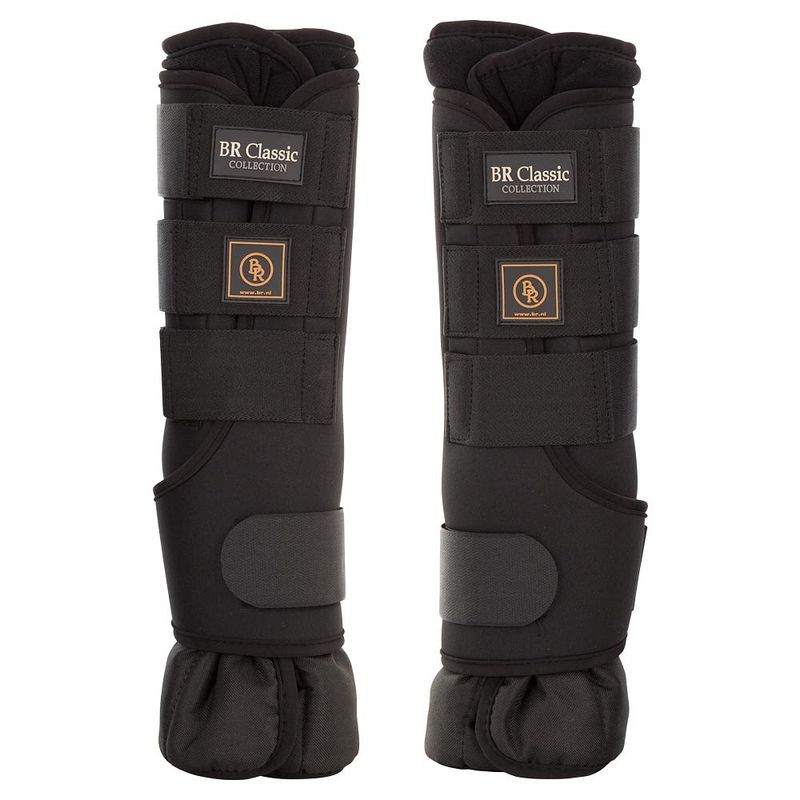BR EQUESTRIAN - Stable Boots Classic Front Legs Black
