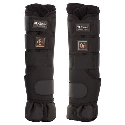 BR EQUESTRIAN - Stable Boots Classic Front Legs Black