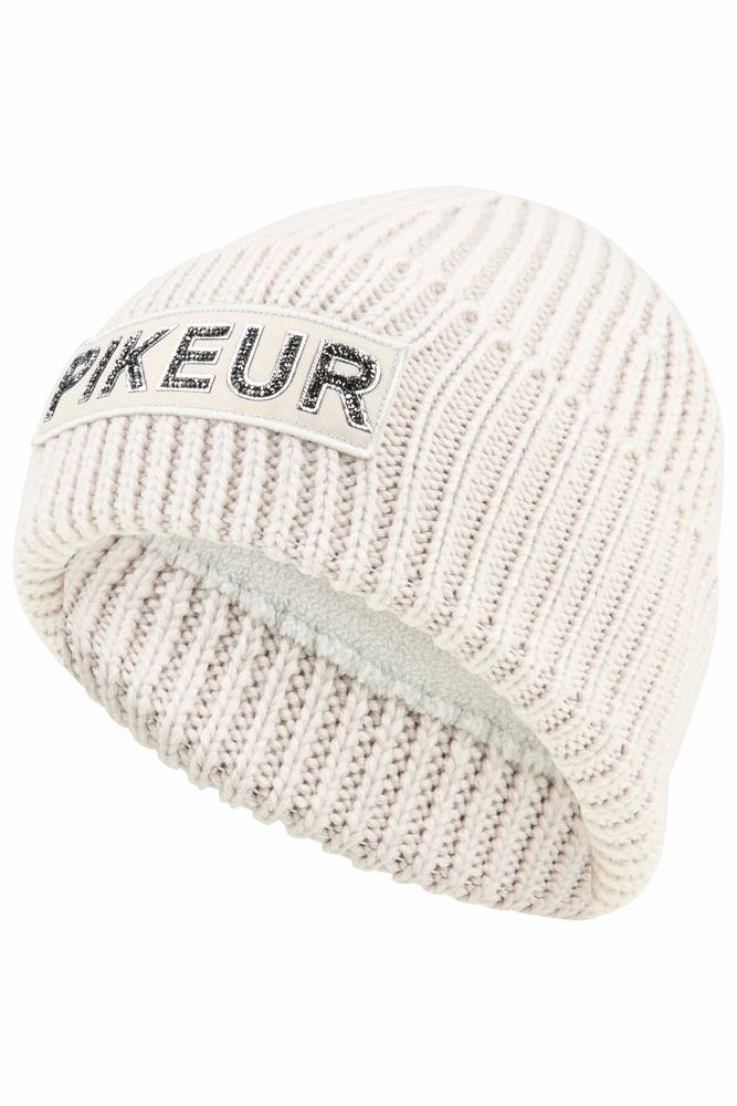 PIKEUR - Beanie Selection, Color: Pale Grey