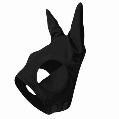 JACKS - Double Knit Blinker Hood with ears and full cups Black