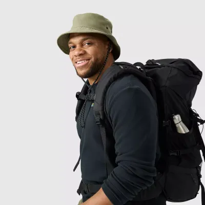 CHLOROPHYLLE - Pure Black Light Fleece Denali Pullover