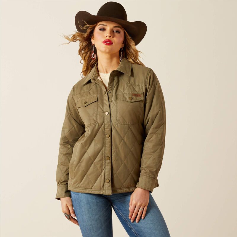 ARIAT - Grizzly Quilted Barn Jacket