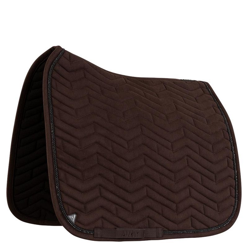 ANKY - Saddle Pad Suede Dressage XB25 Chocolate Torte
