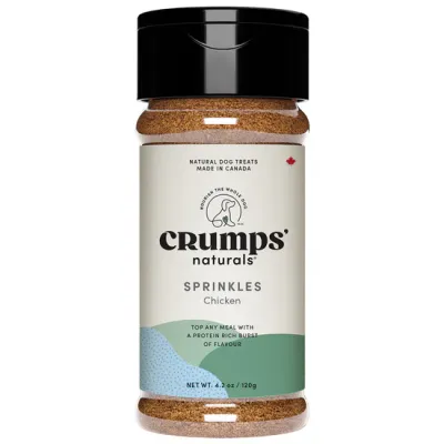 CRUMPS&#39; NATURALS - Chicken Sprinkles Dog Food Topper