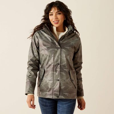 ARIAT - Grey Dune Drizzle Rain Coat