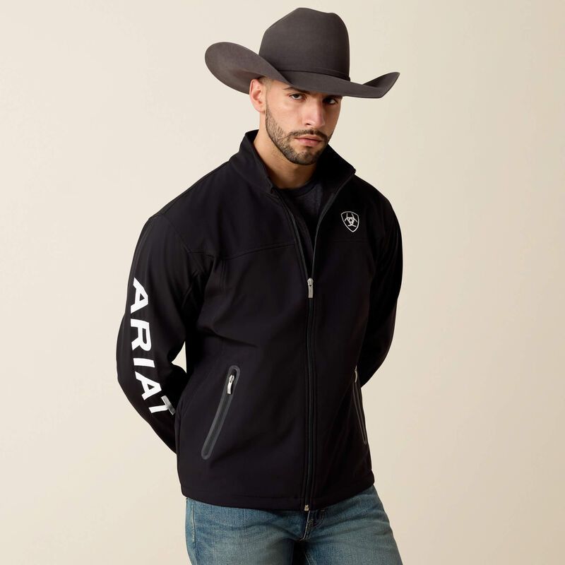ARIAT - New Team Softshell Black Jacket