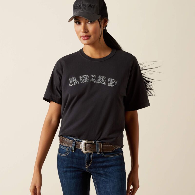 ARIAT - Boot Stitch Logo T-Shirt