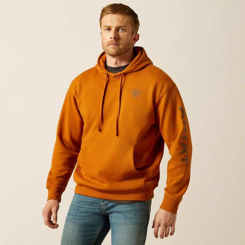 ARIAT - Glazed Ginger Logo Hoodie