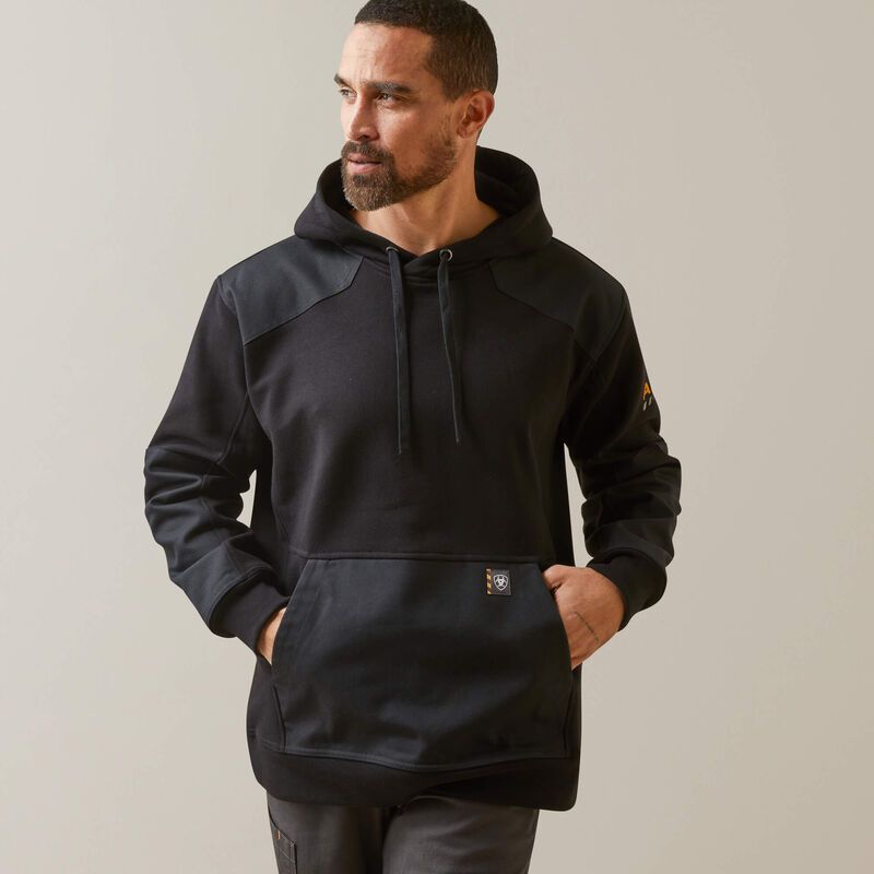 ARIAT - Rebar Workman DuraCanvas Black Hoodie