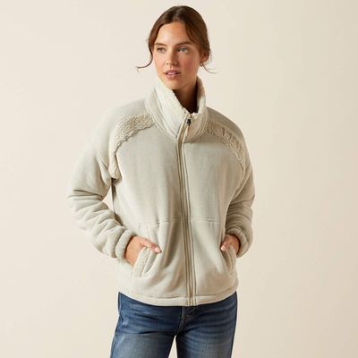 ARIAT - Lafayette Full Zip Pelican Sweatshirt