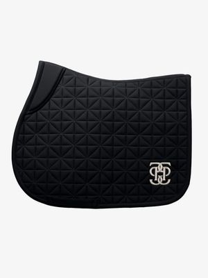 PS OF SWEDEN - Diamond Quilt Jump Saddle Pad Black