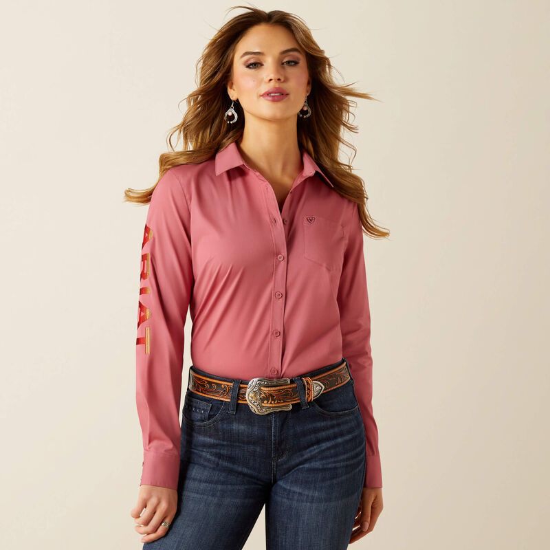 ARIAT - Mauvewood Team Kirby Stretch Western Shirt