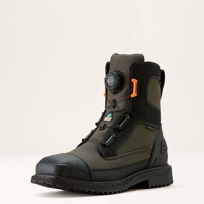 ARIAT - RigTEK Wildcat BOA 8&#39;&#39; CSA Waterproof Composite Toe Work Boot