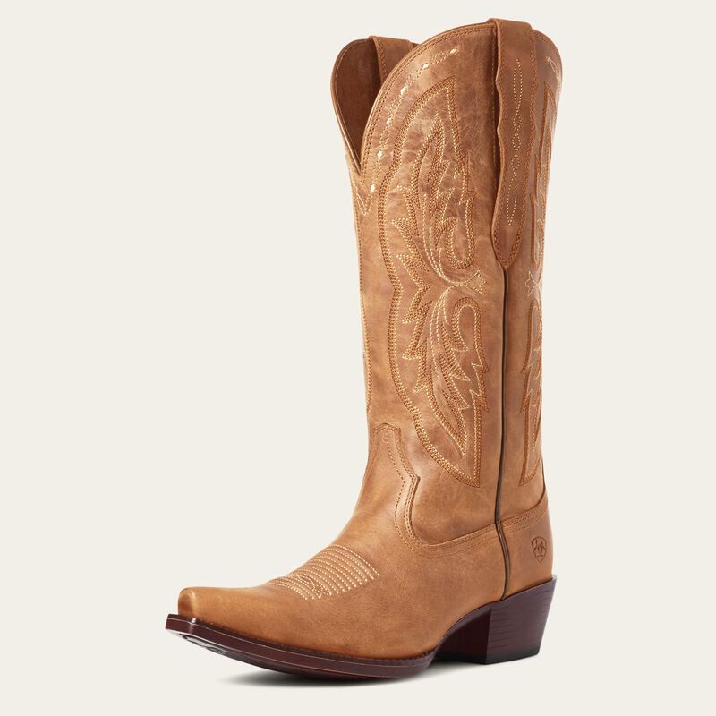 ARIAT - Heritage X Toe Elastic Wide Calf Western Boot