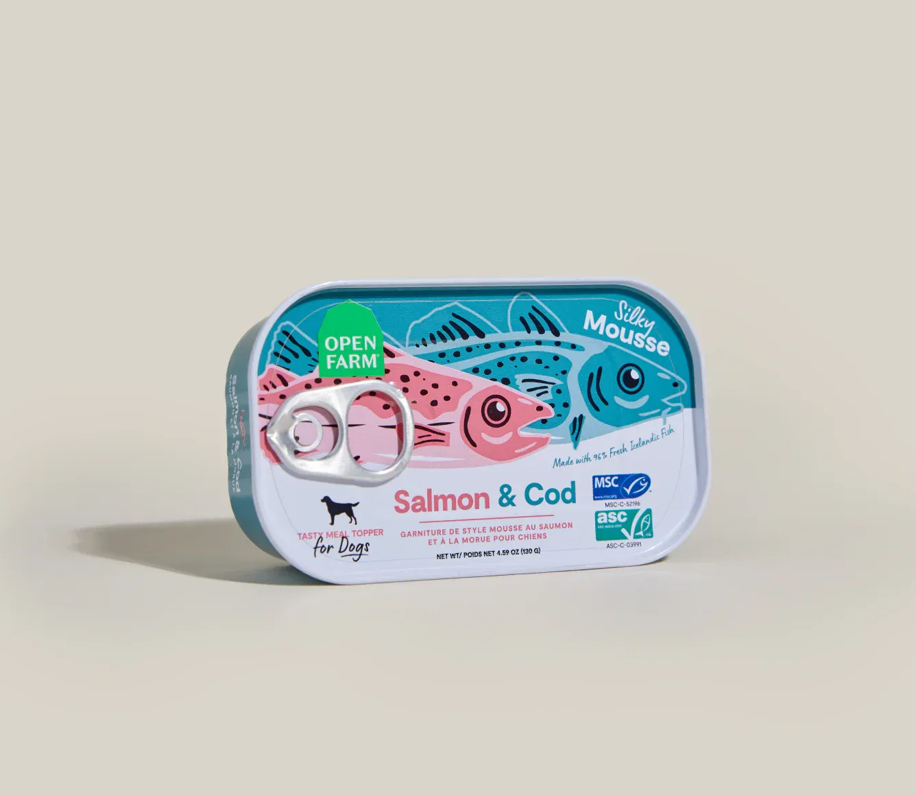 OPEN FARM - Salmon &amp; Cod Topper for Dogs, Size: 4.5oz