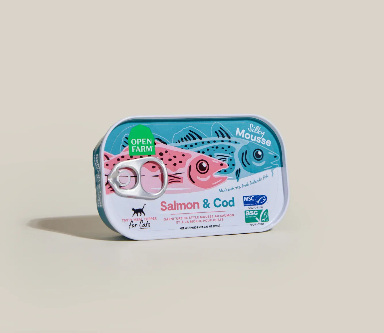 OPEN FARM - Salmon &amp; Cod Topper for Cats, Size: 3oz