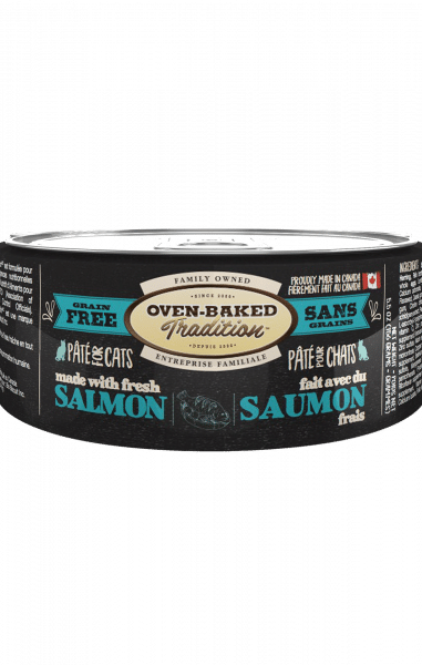 OVEN-BAKED TRADITION - Grain-Free Salmon Pâté for Adult Cat