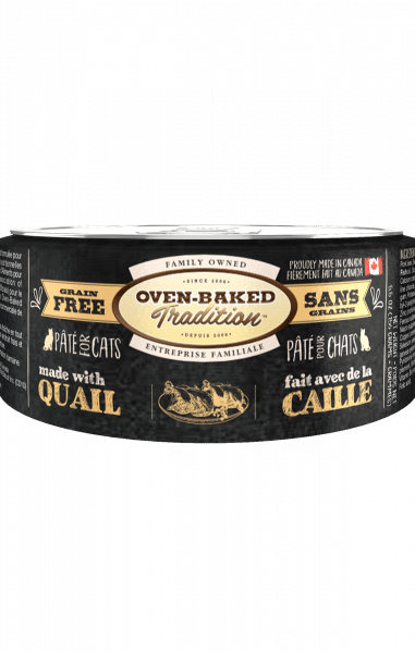 OVEN-BAKED TRADITION - Grain-Free Quail Pâté for Adult Cat
