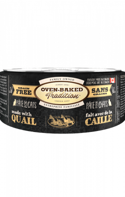 OVEN-BAKED TRADITION - Grain-Free Quail Pâté for Adult Cat