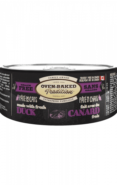 OVEN-BAKED TRADITION - Grain-Free Duck Pâté for Adult Cat