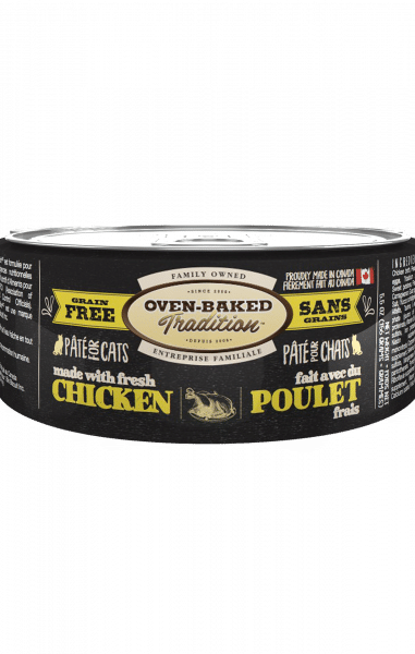 OVEN-BAKED TRADITION - Grain-Free Chicken Pâté for Adult Cat, Size: 156g