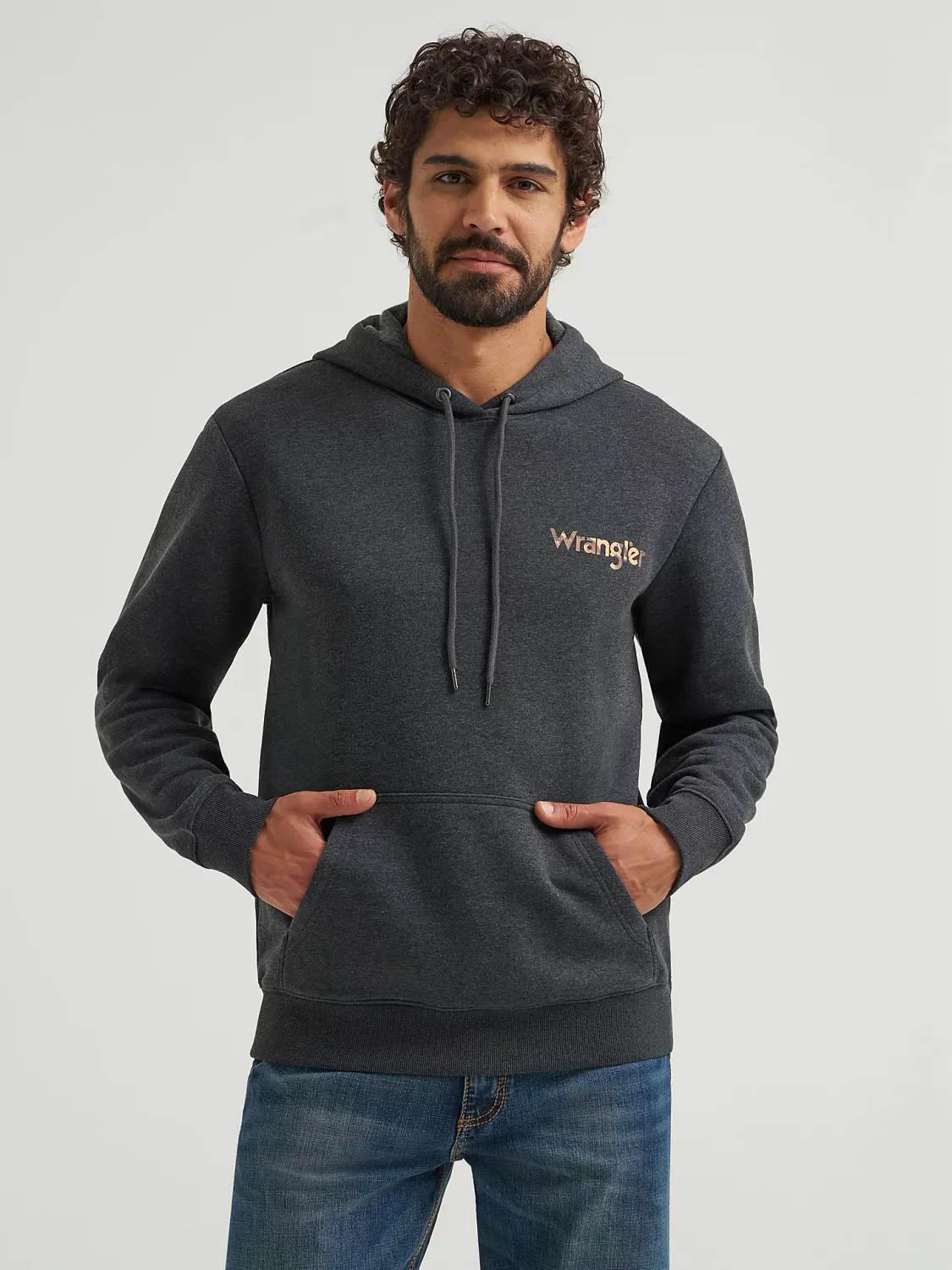 WRANGLER - American Cowboy Graphic Pullover Hoodie